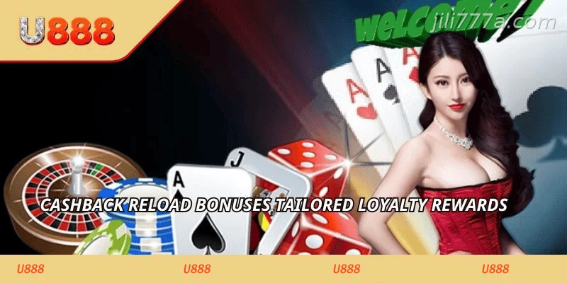 Cashback reload bonuses tailored loyalty rewards