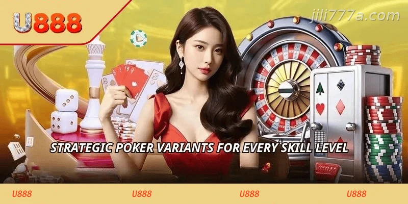 Strategic poker variants for every skill level