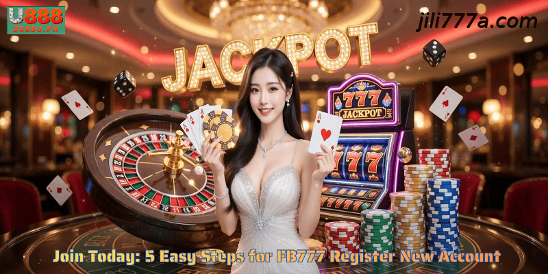 Join Today 5 Easy Steps for JILI777 Register New Account
